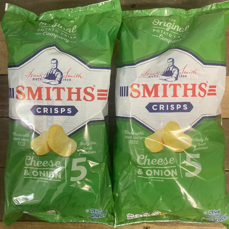 - Car dog seat belt10x Smiths Cheese & Onion Crisps Bags (2 Packs of 5x25g)
