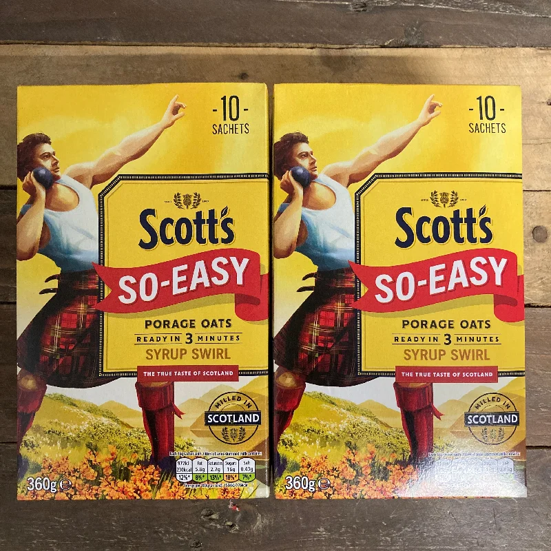 - Elderly dog ​​joint care mattress20x Scott's Porage So Easy Syrup Swirl Porridge Oats Sachets (2 Packs of 10x36g)