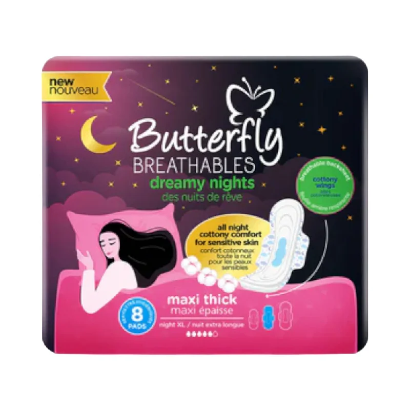 - Cat stress soothing sprayBUTTERFLY DREAMY NIGHTS COTTON MAXI THICK 8 PCS