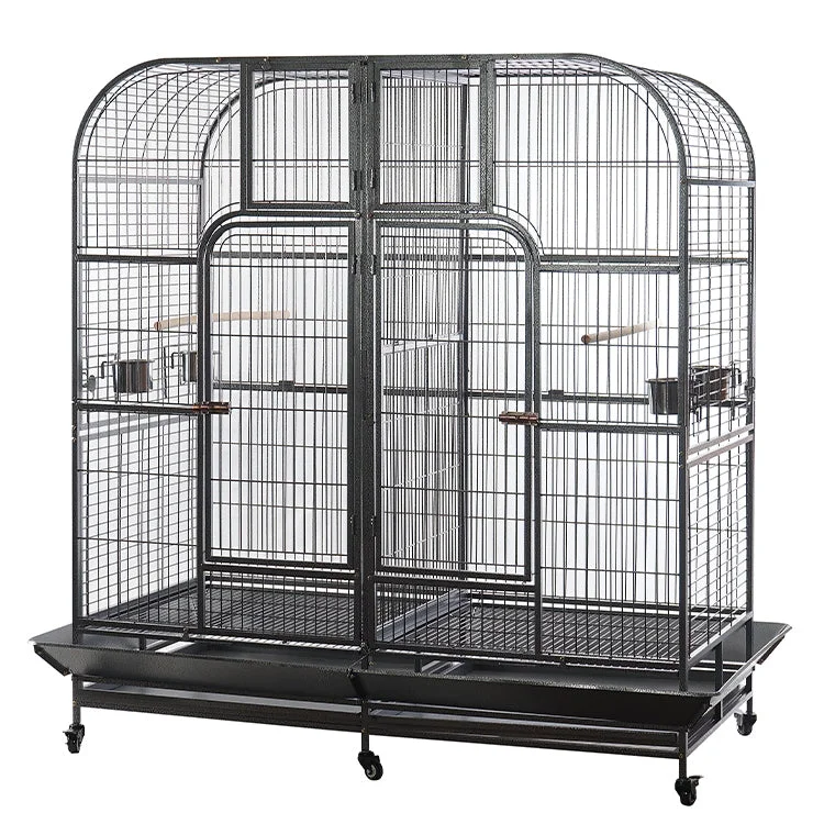 - Pet water dispenser UV sterilization versionYES4PETS XXXL 185 cm Bird Cage Pet Parrot Aviary  Perch Castor Wheel Removable Divider