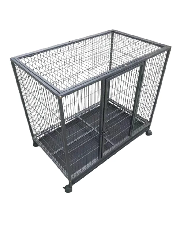 - Custom pet birthday cakeYES4PETS Medium Pet Dog Cat Cage Metal Rabbit Crate Carrier Kennel Wheel & Tray