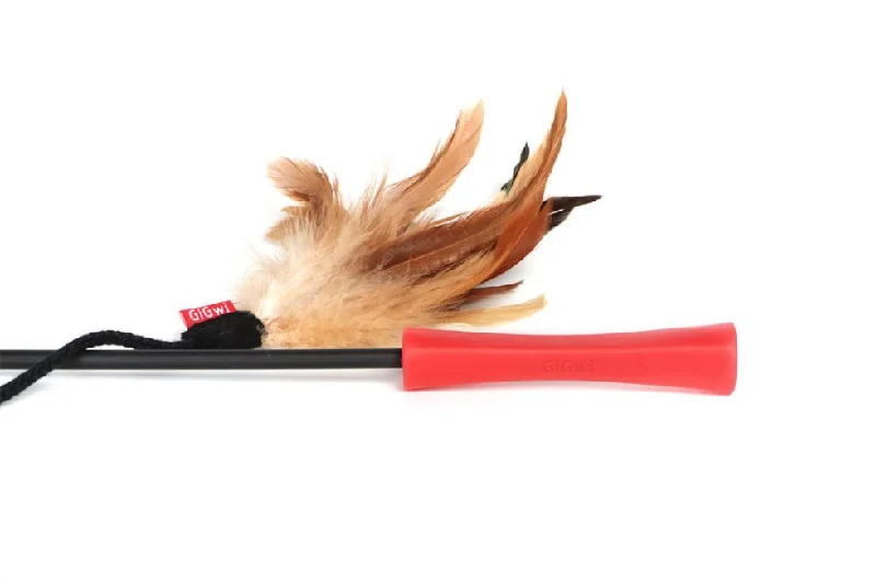 - Cat nail clippers with LED lightsGiGwi Feather Teaser Wand - Natural