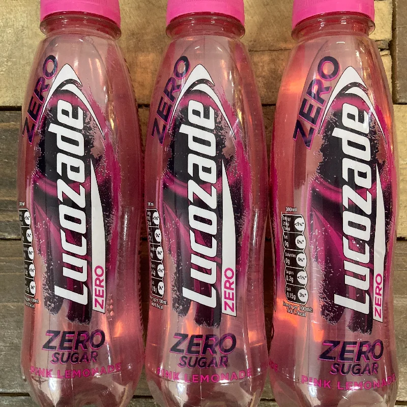- Remote interactive pet feeder6x Lucozade Zero Pink Lemonade Bottles (6x380ml)