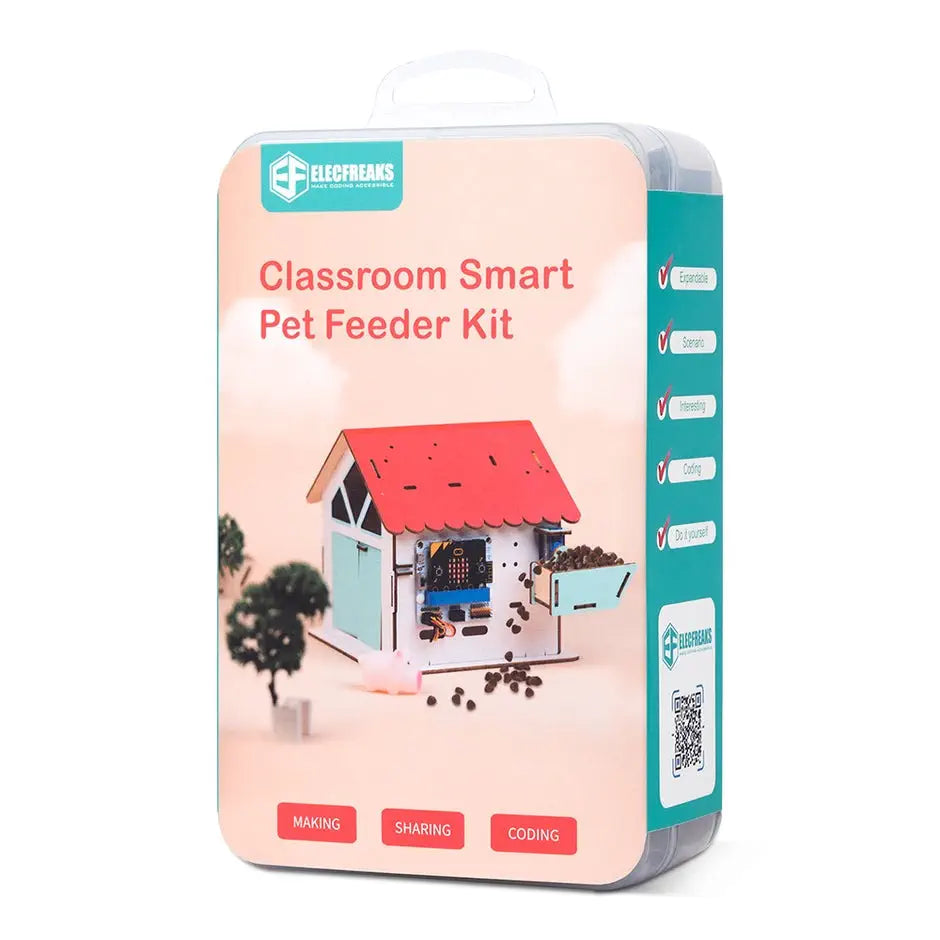 - Organic cotton dog bibsElecFreaks Classroom Smart Pet Feeder Kit