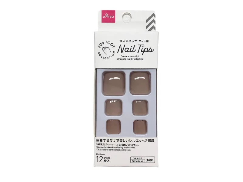 - Cat hair ball removal and hair removal creamNail Tip -Foot - Single Color Mocha Beige-