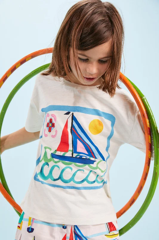 - Pet stroller can be taken on the planeSailaway Kids SS Tee
