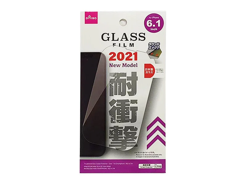 ---Toughened Glass Screen Protector - Clear - For Smartphone -2021 6.1In-