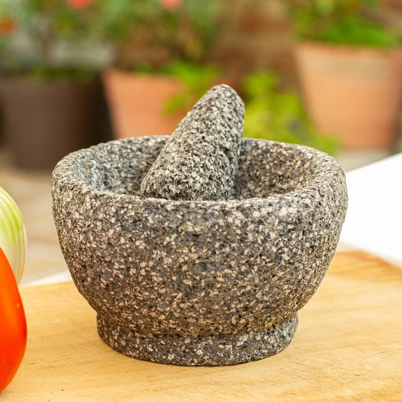 - Automatic induction pet water dispenserTradition Artisan Hand Crafted Basalt Molcajete and Tejolote
