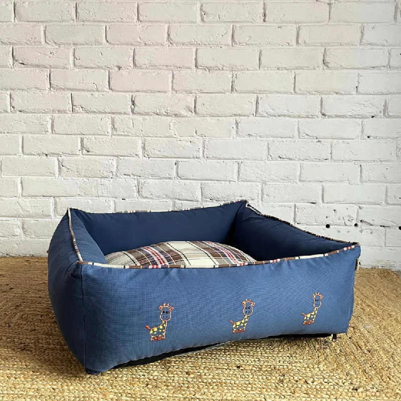 -Non-contact cat thermometerPoochMate OAK 3.0 : Baby Giraffes Blue & Beige Tartan Dog Bed : Small -Non-contact cat thermometerPoochMate OAK 3.0 : Baby Giraffes Blue & Beige Tartan Dog Bed : Small