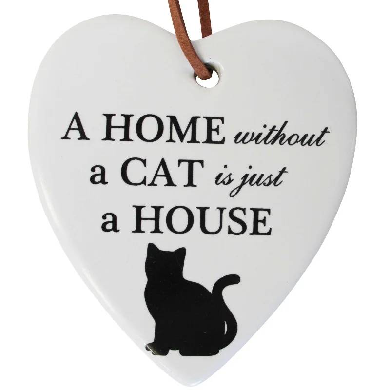 - Cat hair ball removal and hair removal creamHanging Heart Cat Home