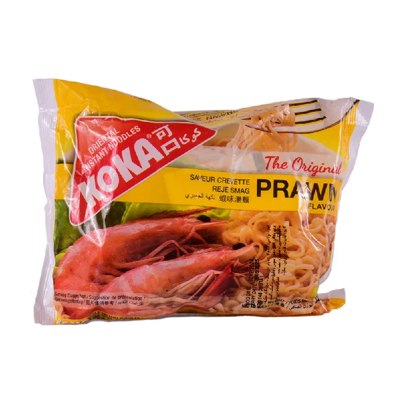 - Foldable and portable cat bagKOKA NOODLES PRAWN FLAVOUR 85 GM