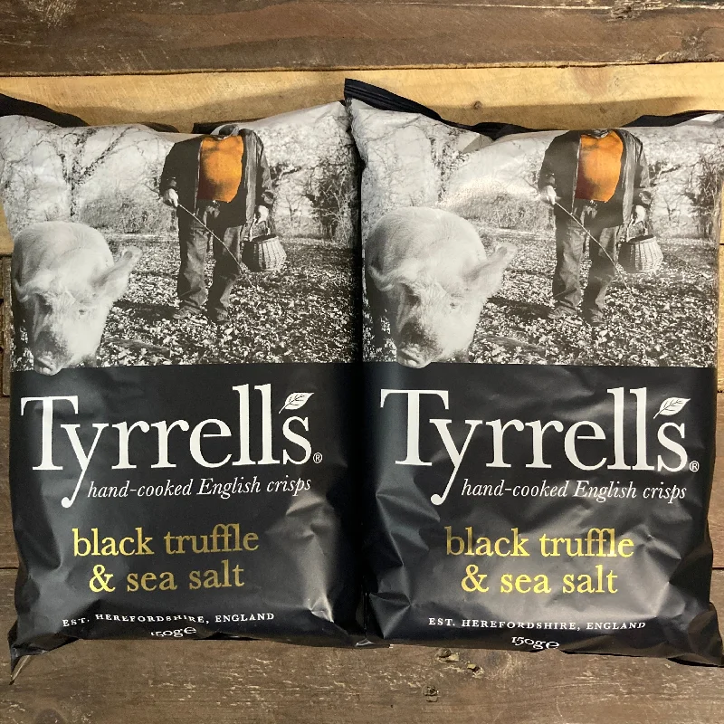 - Winter warm clothes for short-haired dogs3x Tyrrells Black Truffle & Sea Salt Crisps Sharing Bags (3x150g)