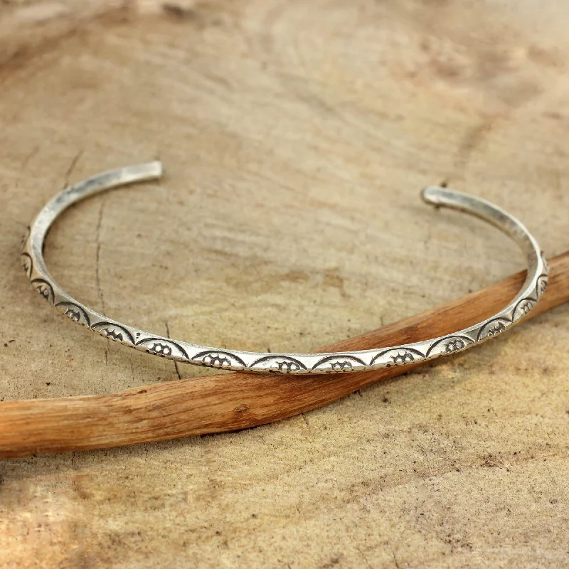 - Hamster silent running wheel to prevent chewingGarland Narrow Silver Cuff