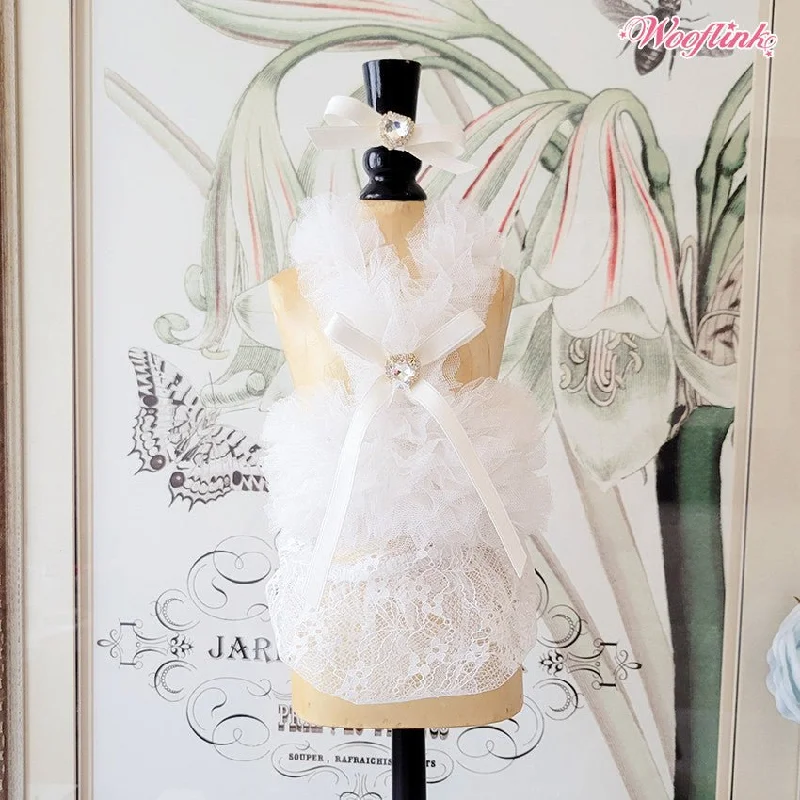 XX brand pet fashionWooflink Beautiful Just Like You Top in White