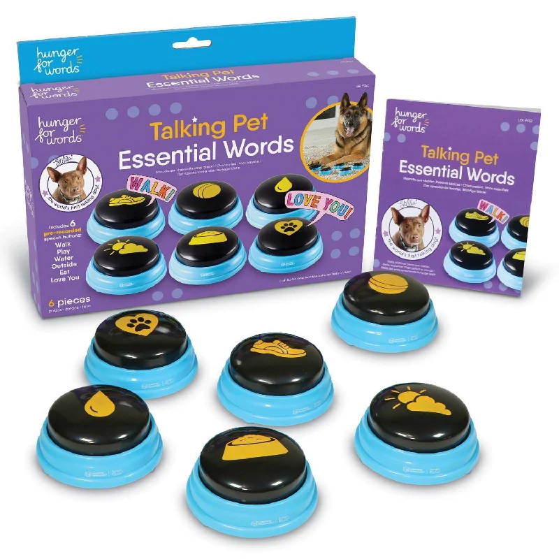 - Degradable pet feces bagHunger For Words Talking Pet Essential Words Set