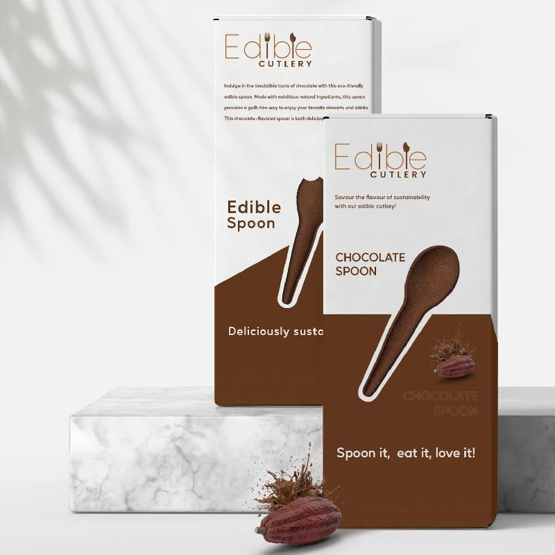 - Natural latex pet mattressEdible Chocolate Spoon - Carton of 1000