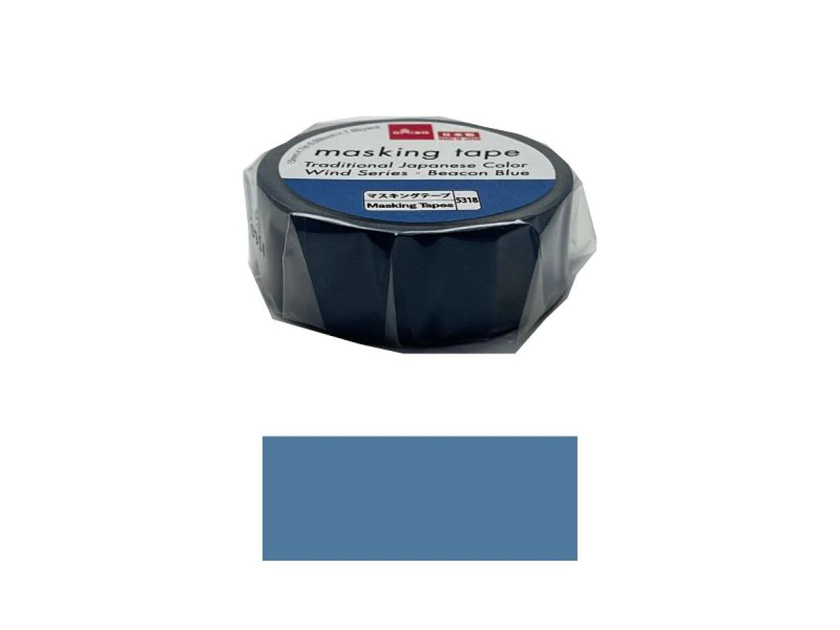 ---Masking Tape -Traditional Japanese Color - Wind Series - Beacon Blue-