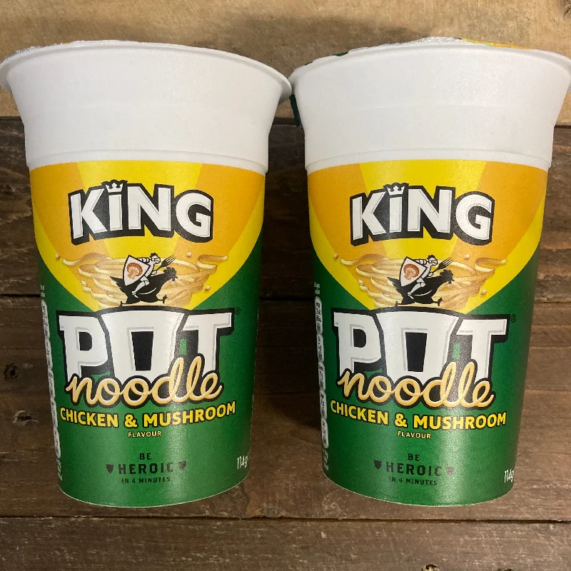- Cat nail clippers with LED lights2x Pot Noodle Chicken & Mushroom Instant Noodles King Pots (2x114g)