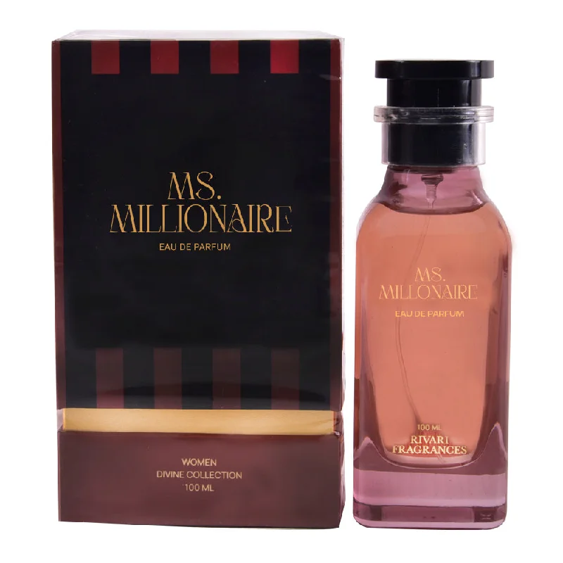 - Natural latex pet mattressRIVARI FRAGRANCES MS MILLIONAIR EDP WOMEN 100 ML