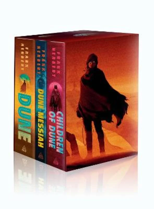 - Rabbit grass rack to prevent waste food boxFrank Herbert's Dune Saga 3-Book Deluxe Hardcover Boxed Set