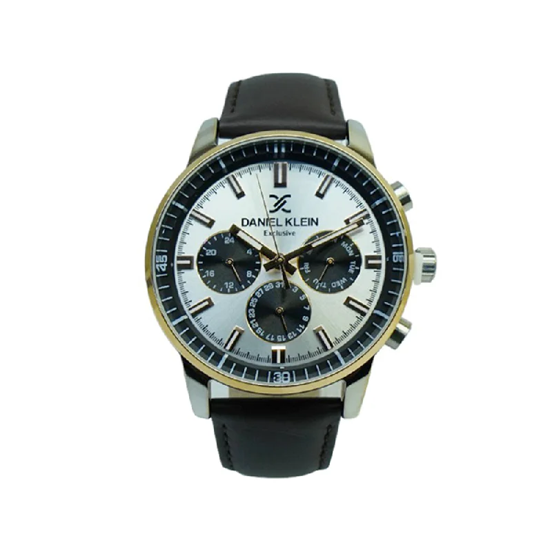 - Automatic induction pet water dispenserDANIEL KLEIN WATCH DK.1.13528-3/G/LDR BRO/RG/ MF SILVER/OADM