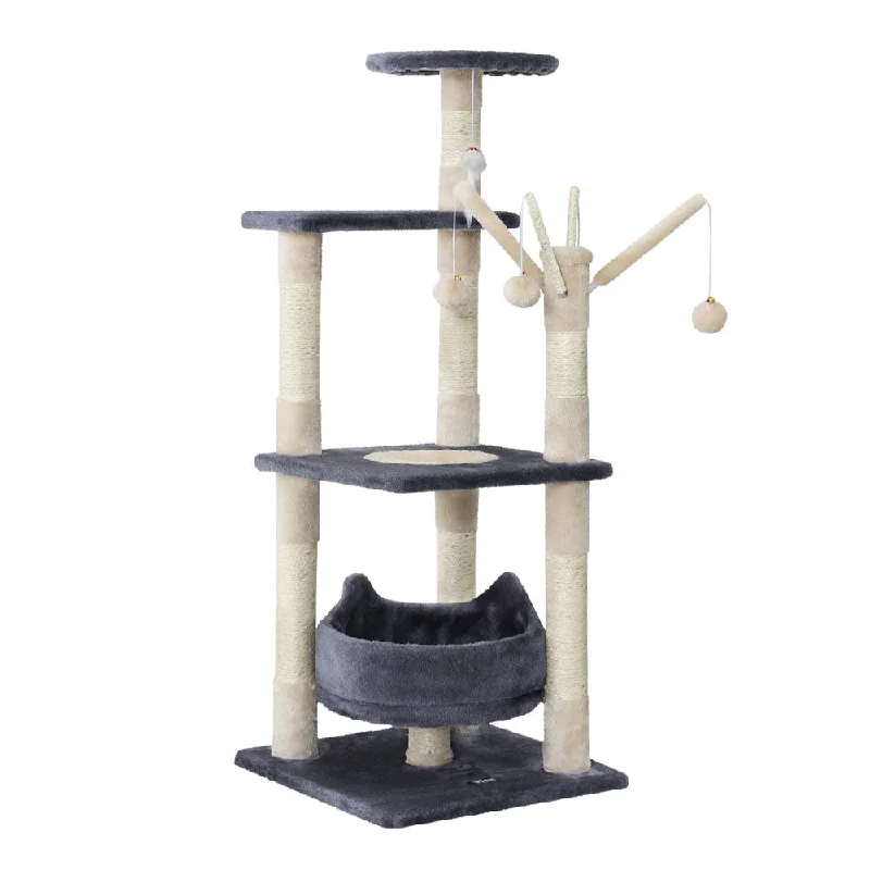 - Pet toys under yuani.Pet Cat Tree 110cm Tower Scratching Post Scratcher Wood Condo House Bed Toys - Pet toys under yuani.Pet Cat Tree 110cm Tower Scratching Post Scratcher Wood Condo House Bed Toys