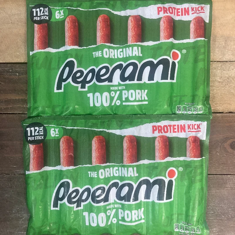 ---12x Peperami Original Sticks (2 Packs of 6x22.5g)
