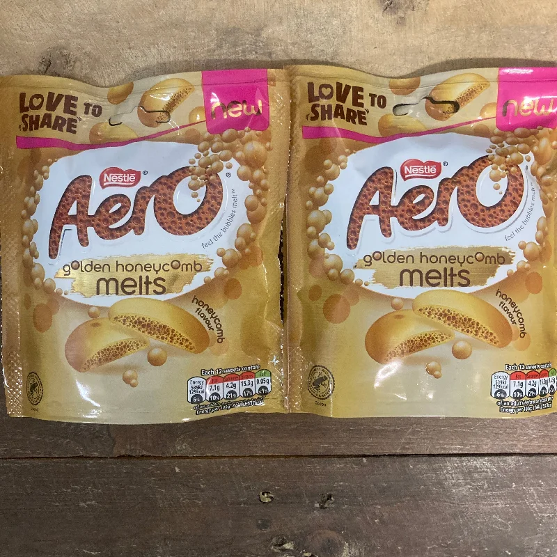 - Cat hair ball removal and hair removal cream3x Aero Golden Honeycomb Melts Sharing Bags (3x85g)