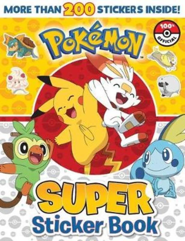 - Teething and chewing toys for puppiesPokemon: Super Sticker Book