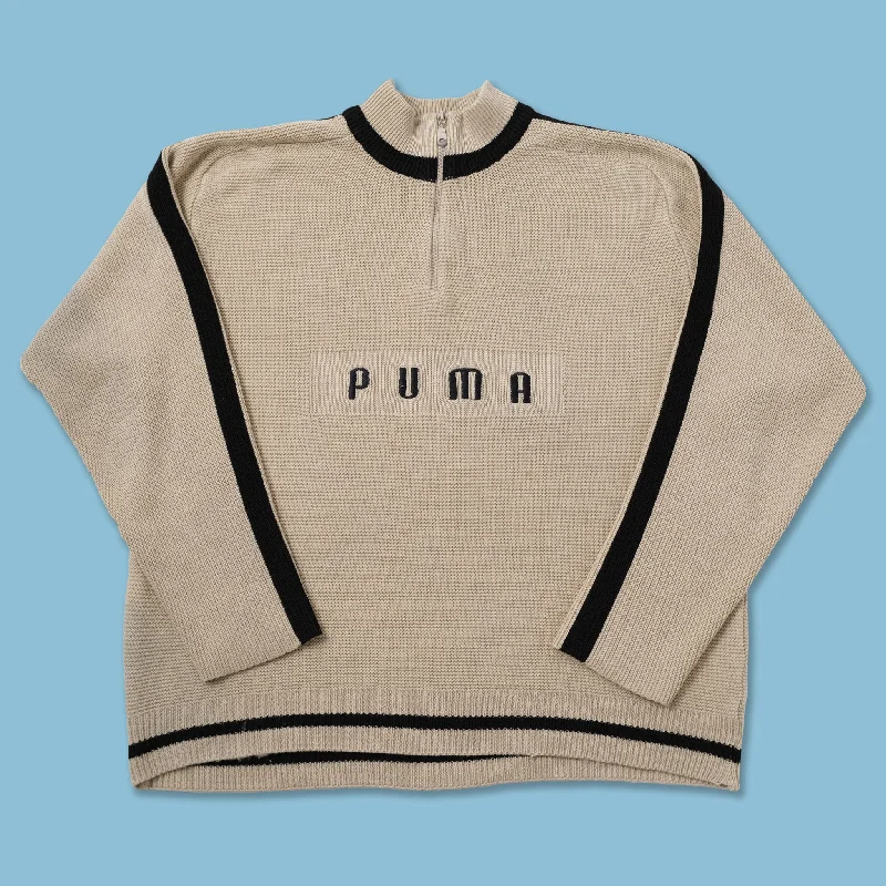 - Dog disposable foam shower gelVintage Puma Q-Zip Sweater XXLarge
