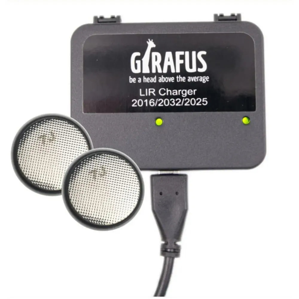 -Non-contact cat thermometerGirafus USB LIR2032/2025/2016 Battery Charger w/ 2x2032 Batteries -Non-contact cat thermometerGirafus USB LIR2032/2025/2016 Battery Charger w/ 2x2032 Batteries