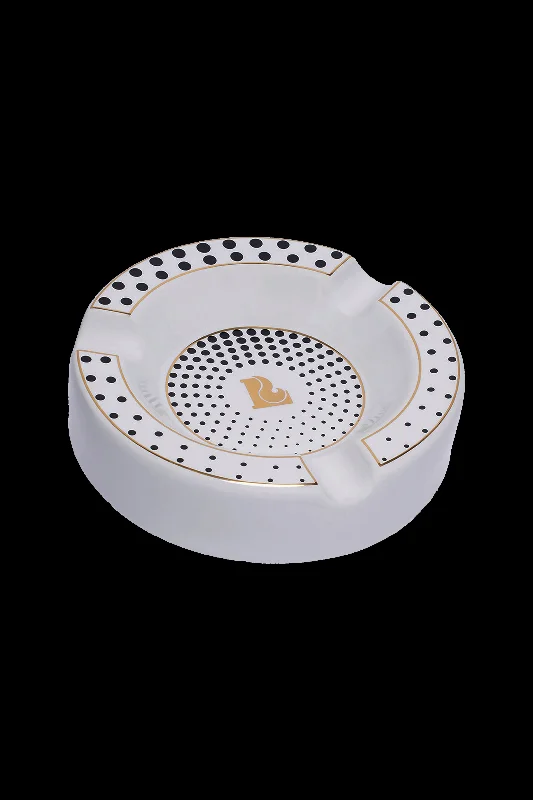 - Postoperative pet anti-licking Elizabethan collarLucienne Tapered Dots Round Ceramic Ashtray