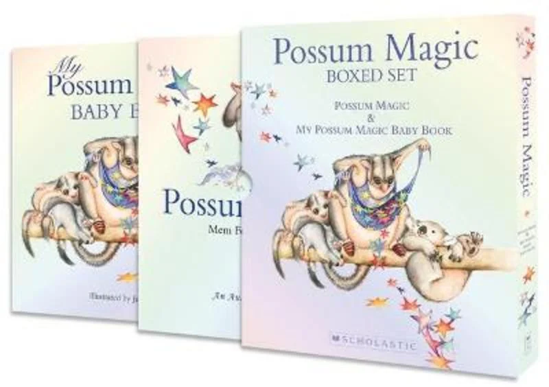  -Anti-scratch scratching board AND cat bed in onePossum Magic Boxed Set