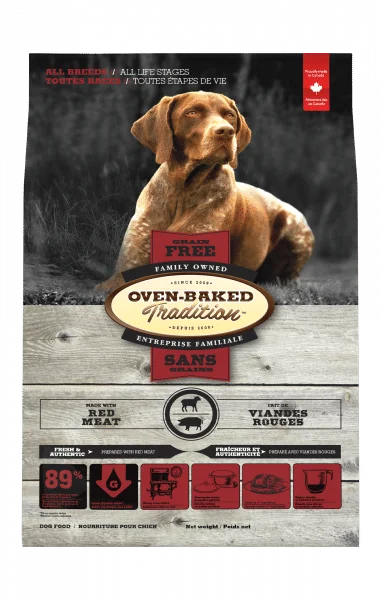 - Dog food improves immunityOven-Baked Tradition Dog GF Red Meat 25 lb