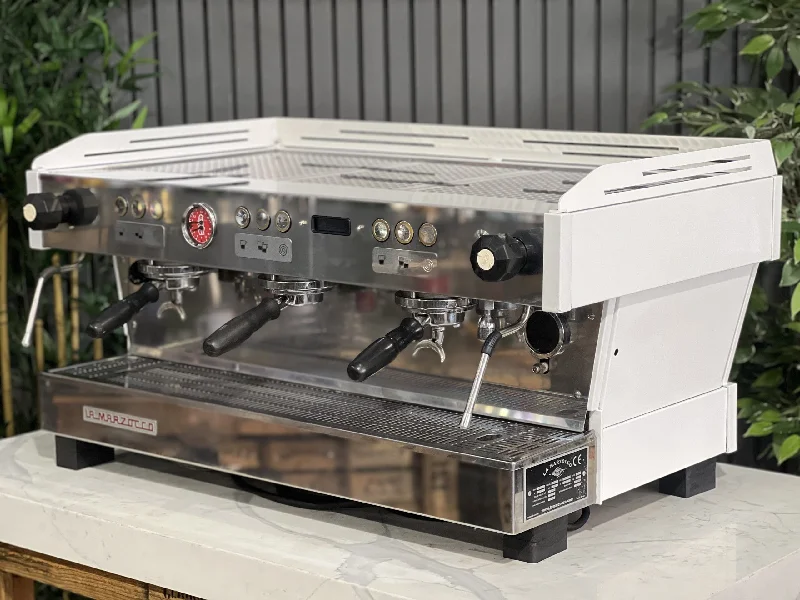 - Automatic temperature adjustment cat bedLa Marzocco Linea PB 3 Group Stainless & White w/ Green Accents