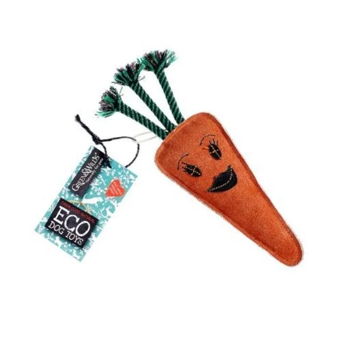 - Indoor pet toy recommendationsGreen & Wilds | Candice the Carrot - Eco Dog Toy