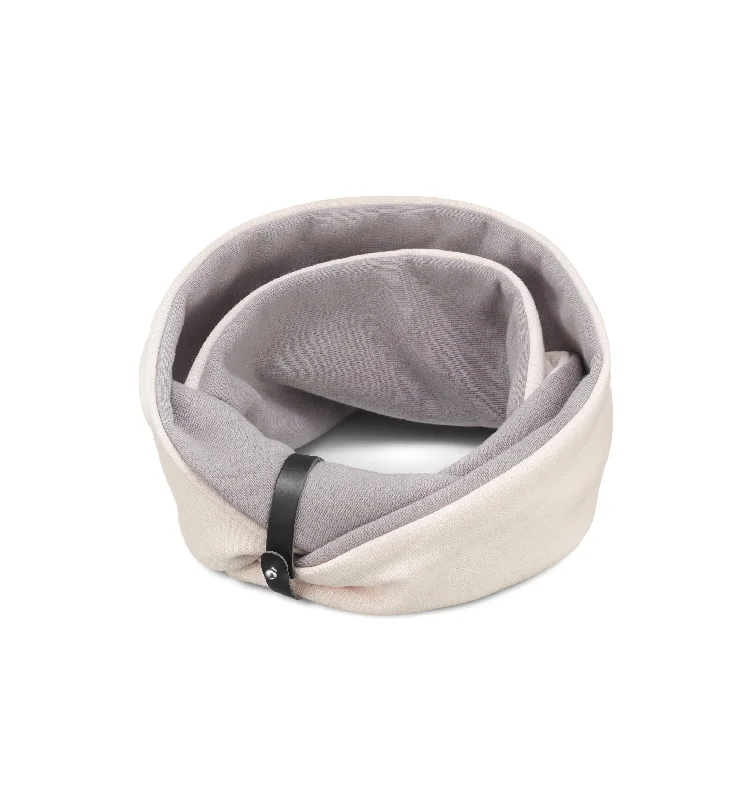  -Anti-scratch sofa protective coverSimo White Sand & Steel Grey Double Dog Scarf by Labbvenn