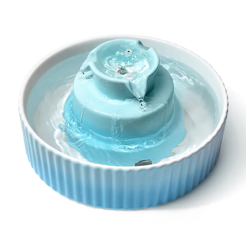 - Christmas pet Christmas clothingYES4PETS Blue Ceramic Electric Pet Water Fountain Dog Cat Water Feeder Bowl Dispenser - Christmas pet Christmas clothingYES4PETS Blue Ceramic Electric Pet Water Fountain Dog Cat Water Feeder Bowl Dispenser