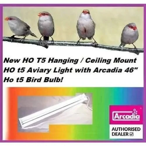 - Degradable pet feces bag46" T5 HO Fixture HO with NEW HO t5 Arcadia Bird bulb INCLUDED