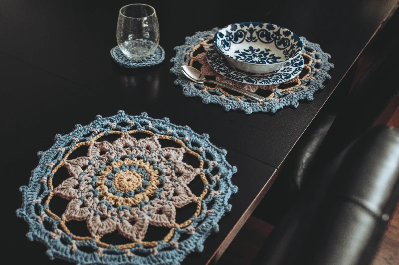 - Pet electric nail grinder silent modelRula Placemat (Crochet)