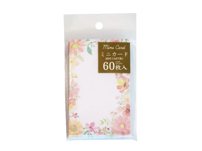 - Postoperative pet anti-licking Elizabethan collarMini cards (botanical  pink  60 cards)