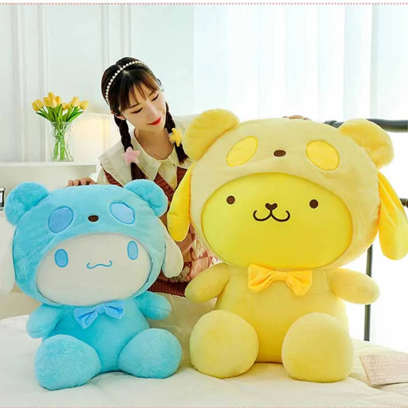 - Pet vitamin complex nutrition tablets35/45cm Cute Cinnamoroll Toys Pudding Dog Plush Doll Gives Friend and Child Birthday Gift Pillow for Kids