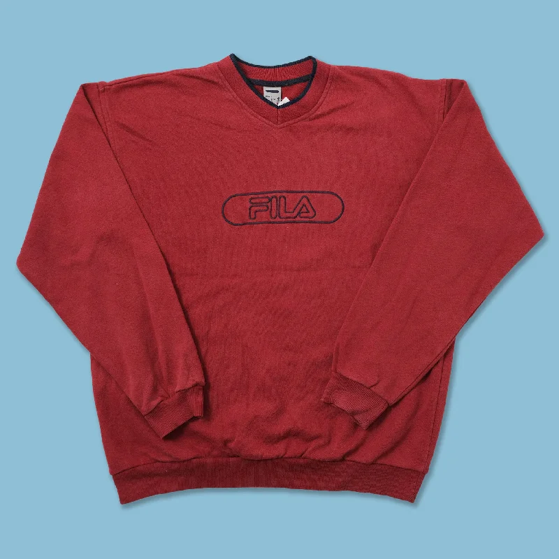 - Postoperative pet anti-licking Elizabethan collarVintage Fila V-Neck Sweater Large