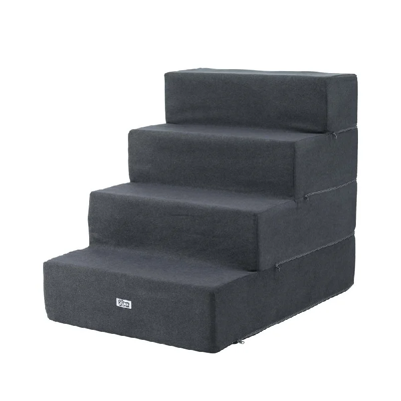 - Foldable and portable cat bagi.Pet Dog Ramp Foam Dog Cover Stairs Portable Cat Ladder For Sofa Bed 4 Steps - Foldable and portable cat bagi.Pet Dog Ramp Foam Dog Cover Stairs Portable Cat Ladder For Sofa Bed 4 Steps