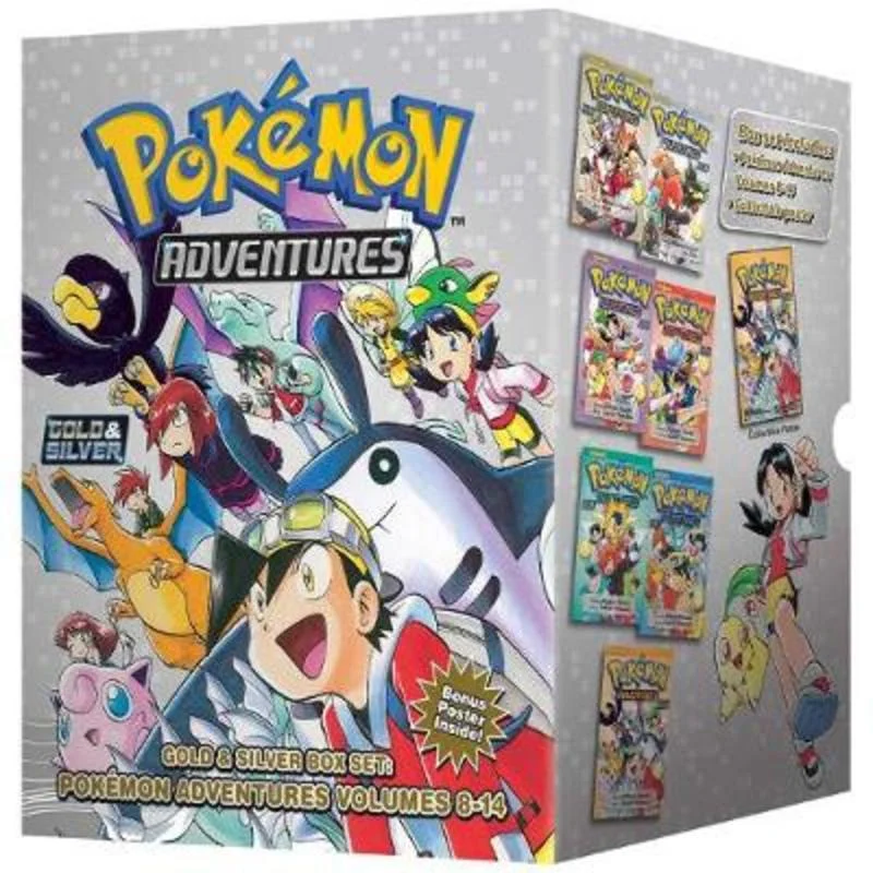 - Pet tear stain cleaning wipesPokemon Adventures Gold & Silver Box Set (Set Includes Vols. 8-14) - Pet tear stain cleaning wipesPokemon Adventures Gold & Silver Box Set (Set Includes Vols. 8-14)