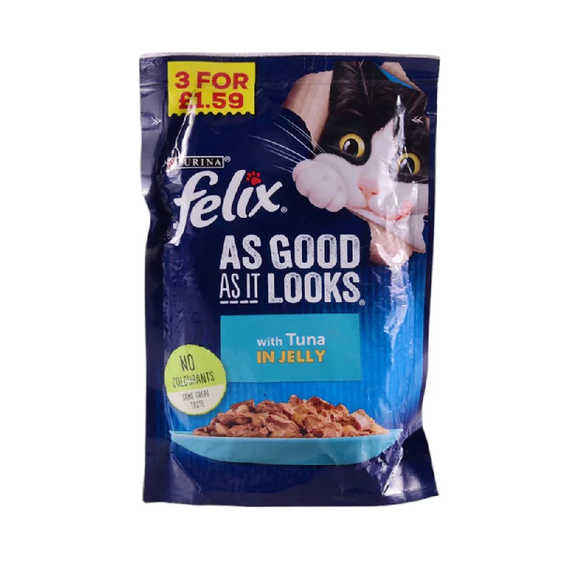 - Winter warm clothes for short-haired dogsPURINA FELIX CAT FOOD AS GOOD IT LOOKS TUNA IN JELLY 100 GM