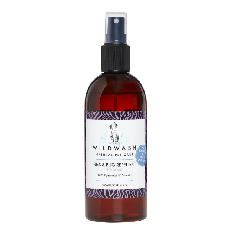 - Organic cotton dog bibsWildWash Flea and Bug Repellent with Lavender and Peppermint for Dogs
