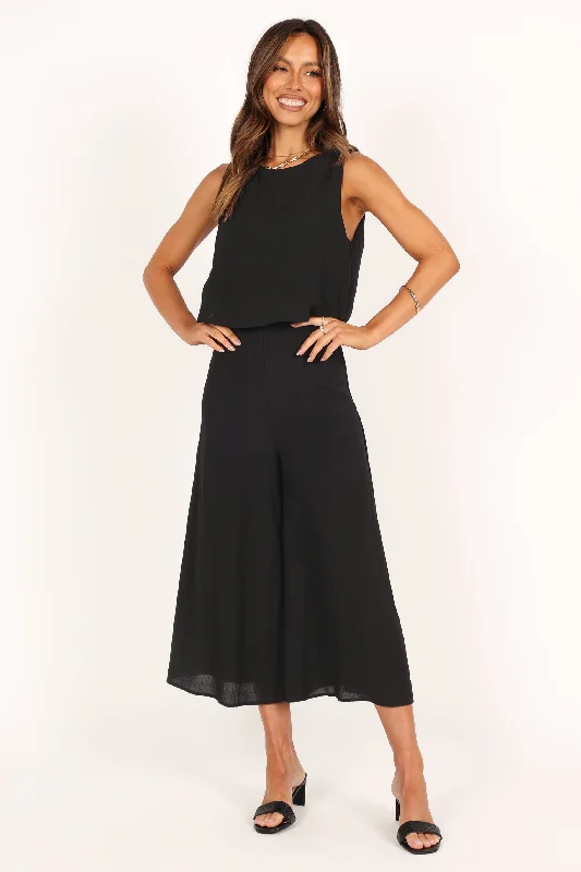 - Dog heart rate monitoring collarFemme Jumpsuit - Black