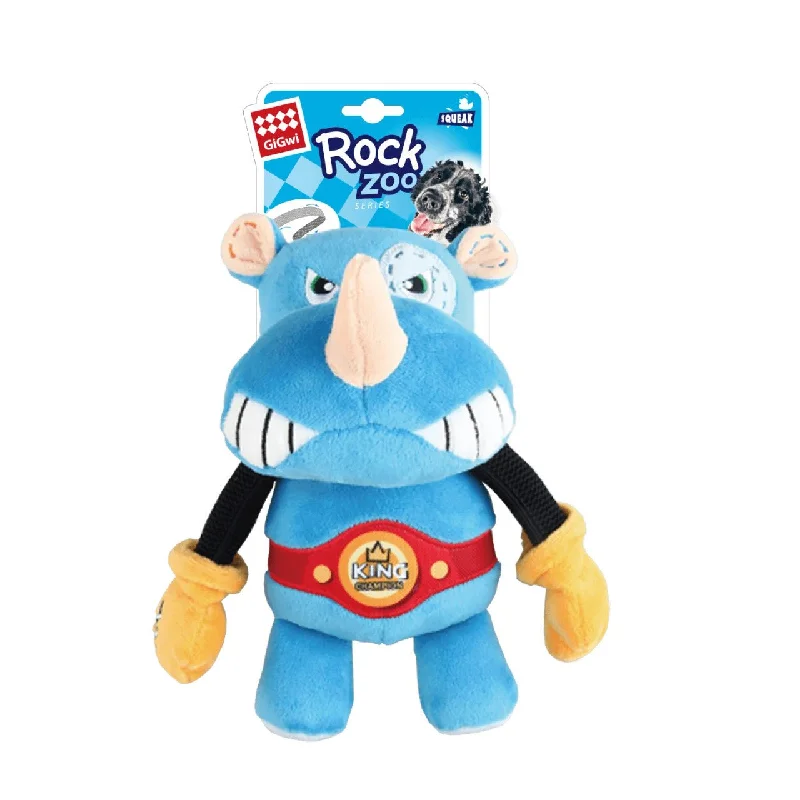 - ​​Pet toys under    yuanGigwi – Rock Zoo – Boxer Rhino