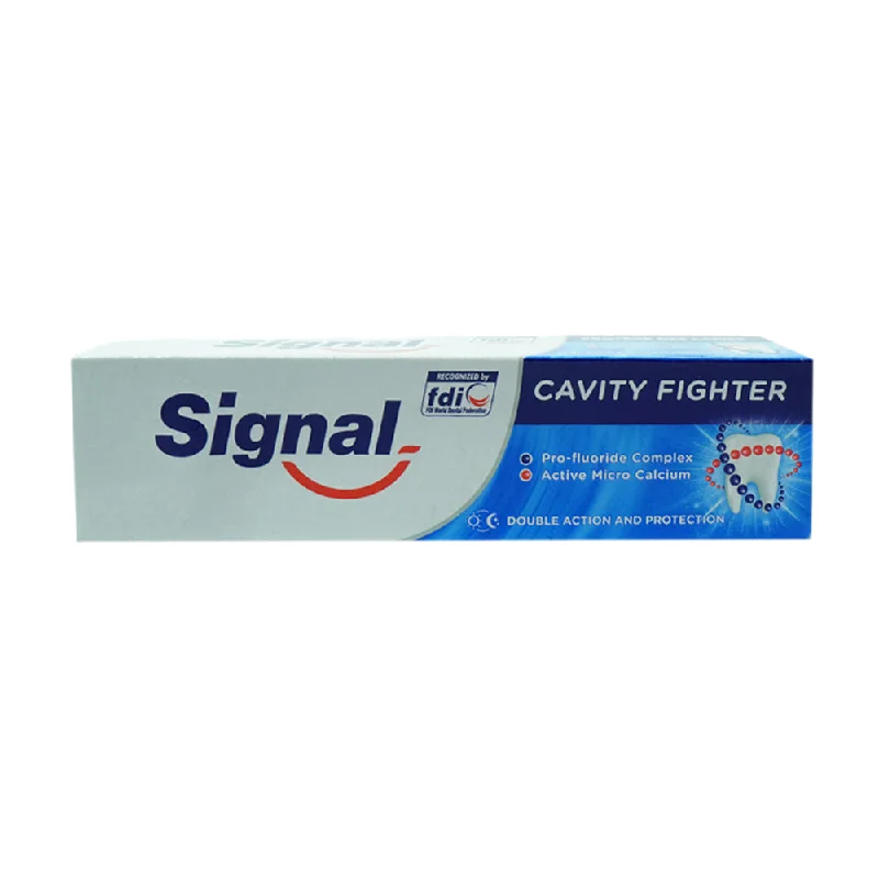 - Air box TSA certified check-inSIGNAL TOOTH PASTE CAVITY FIGHTER 100 ML BASIC